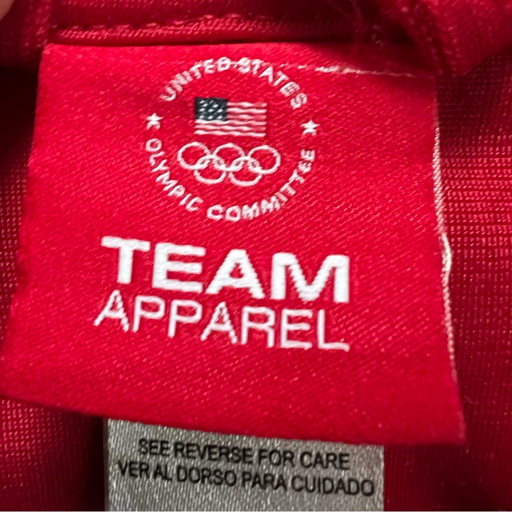 Team Apparel Olympic Committee Usa Track Jacket - image 3
